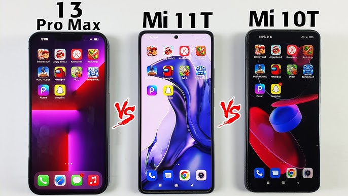 Xiaomi Mi 11T vs Xiaomi Mi 10T Aututu Benchmark Test