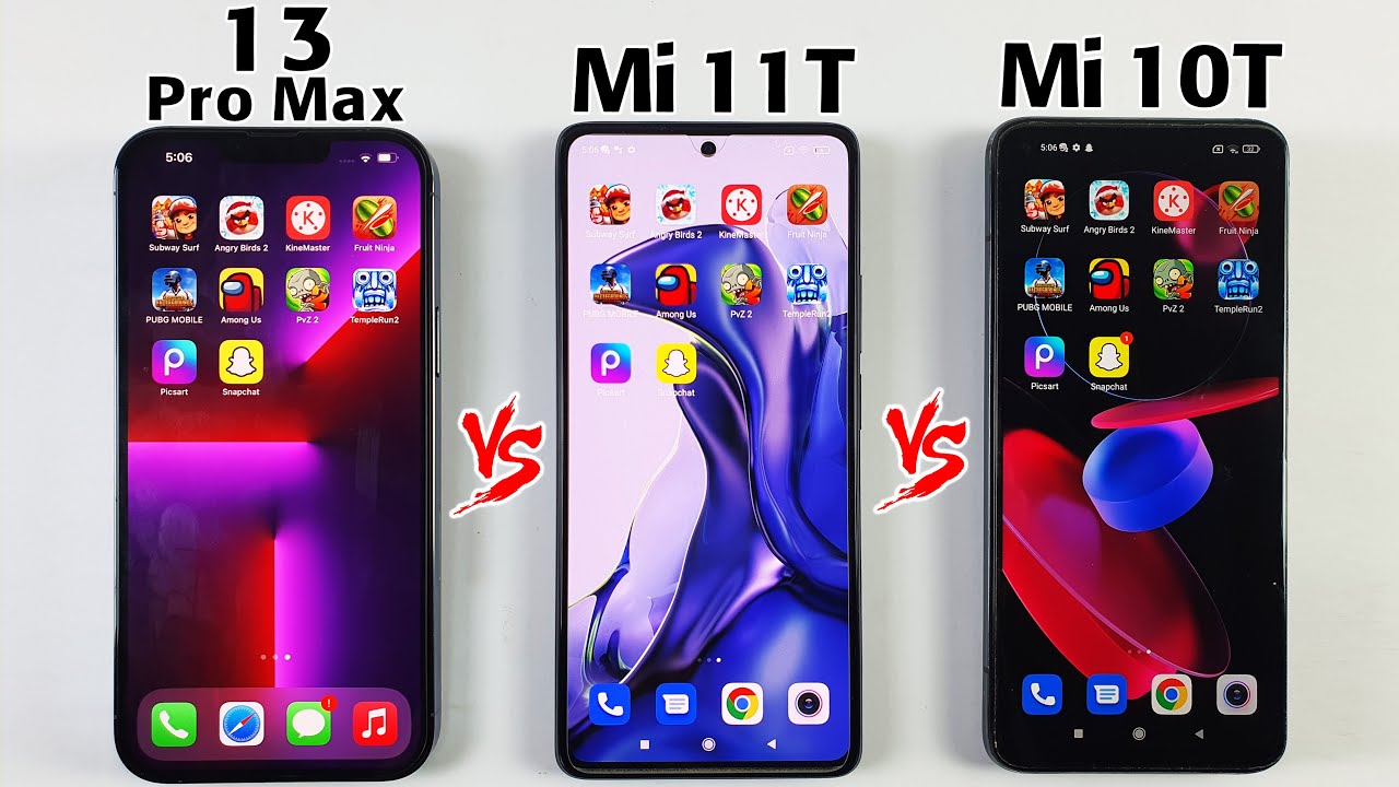 Xiaomi 11t Pro Vs Iphone 13 Pro