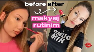 Makyaj Rutinim Makeup Tutorial Benimle Hazırlanın Destina Kaya