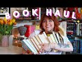 BOOK HAUL 💛🍏 (and a little book shopping with Ellias!)