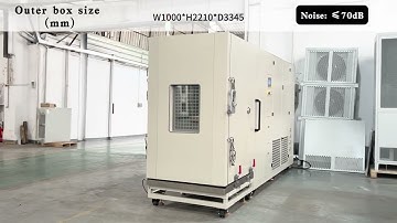 Battery Cell Fatigue Tester Matched High and Low Temperature Test Chamber CZ2-UH-1200E | ZHONGZHI