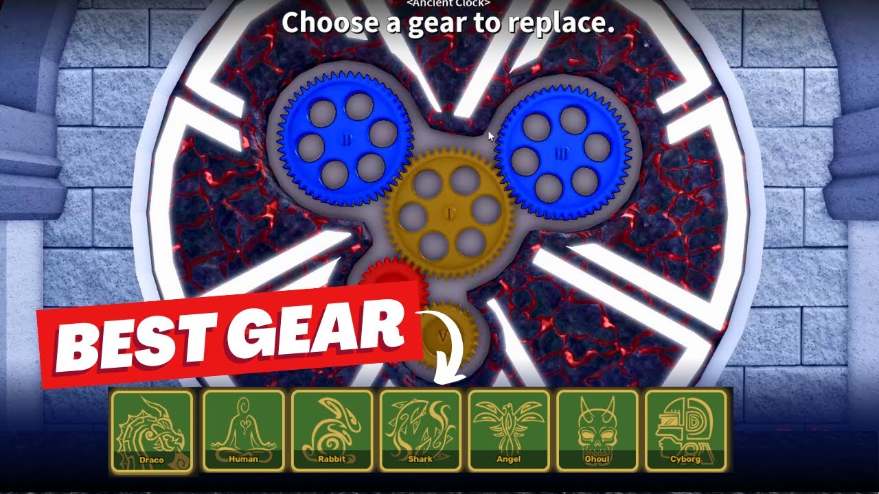 Best Gear Choice For All Race v4 in Blox Fruits