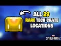 ALL 29 Rare Tech Crate Locations in Spider-Man 2 (STEP-BY-STEP)