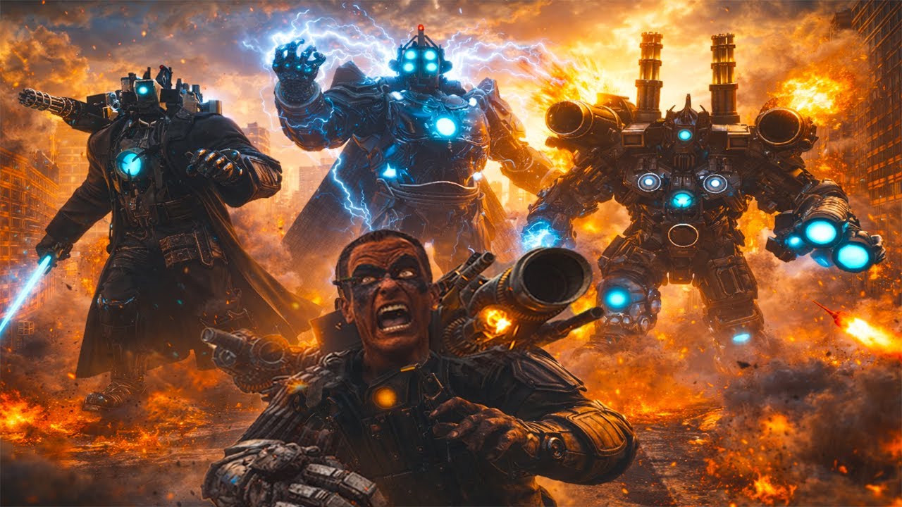 UPGRADED TITAN CAMERAMAN vs SKIBIDI TOILET BOSSES – EPIC EVOLUTION in GARRY’S MOD!