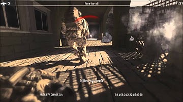 Spawn system from hell Call of Duty 4 free for all gameplay with 44 players on Showdown