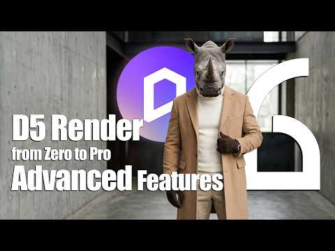 Video D5 Render for Beginners | Episode 6 — Advanced Features & AI Tools