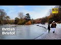 🇬🇧 Walk Around in UK - Bristol&#39;s Eastville Park &amp; Lake [4K] │England│British