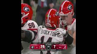 THE MOMENT GEORGIA WENT BACK-TO-BACK IN SEC CHAMPIONSHIPS 🔥