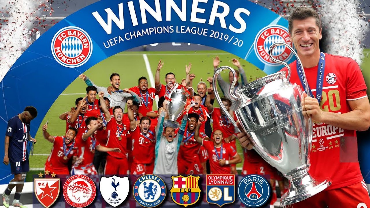 بايرن ميونخ 🇩🇪 طريق النصر دوري ابطال اوروبا 2020 🏆 شاهد مافعله البايرن بالمنافسين فى هذه النسخة HD