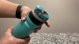 BEST INSULATED BOTTLE!!! Coleman FreeFlow AUTOSEAL Insulated Stainless Steel Water Bottle