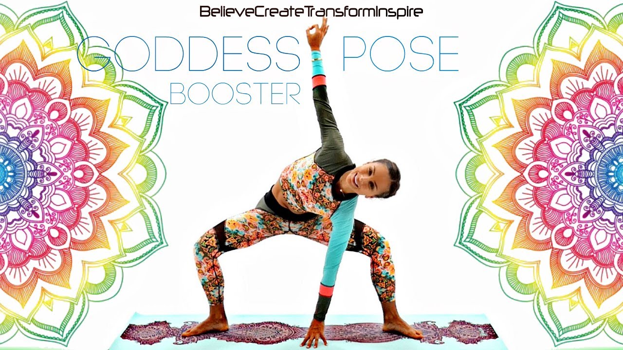 Goddess Pose Variations, #GODDESSPOSE Utkata Konasana II