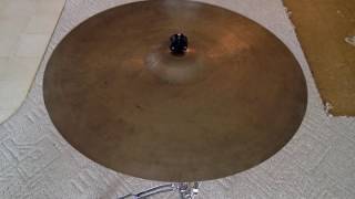 22 Zildjian A Ride Cymbal 1960S