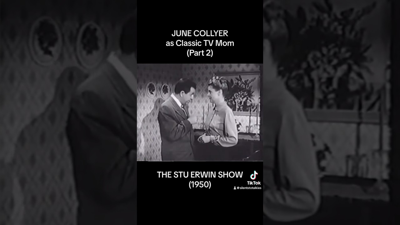 June Collyer and Stuart Erwin on THE STU ERWIN SHOW (1950)! 