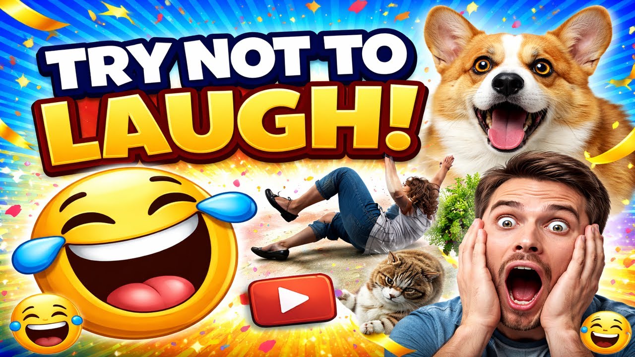 😂 Try Not To Laugh | Ultimate Funny Fails & Animal Compilation