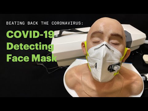 Beating Back the Coronavirus: COVID 19 detecting face mask