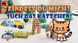 Rätsel: Finde die freche Katze 🐱🔎 Lustiges Versteckspiel für Kinder! | Versteckspiel / Suchspiel screenshot 1
