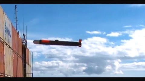 NAVAIR - Tomahawk Cruise Missile Synthetic Guidance Test Hits Moving Target [480p]