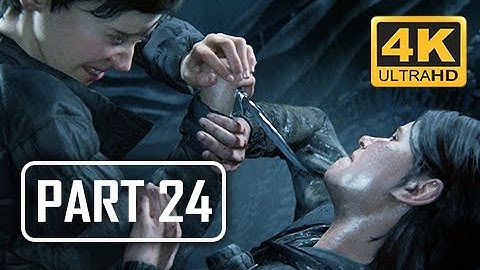 The Last of Us Part 2 Walkthrough Part 24 - Aquarium (4K PS4 PRO Gameplay)