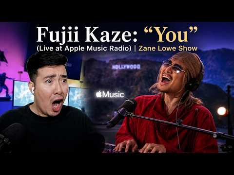 Fujii Kaze: "You" (Live at Apple Music Radio) | Zane Lowe Show | REACTION