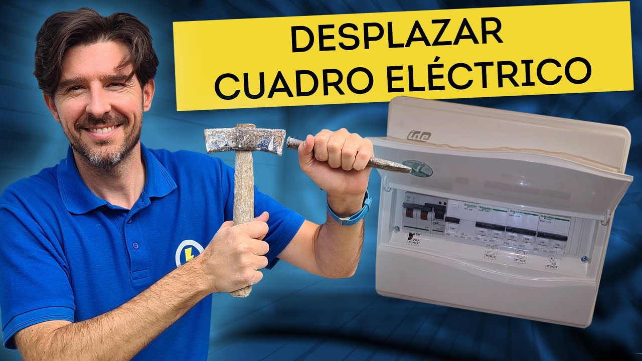 Cómo desplazar CUADRO ELÉCTRICO haciendo la mínima OBRA