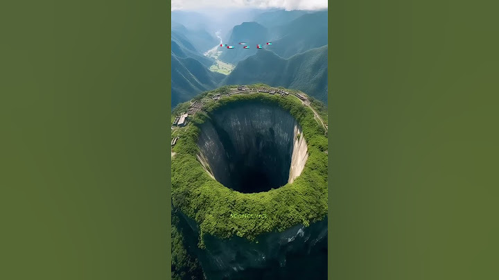 Scientists found the deepest hole in the world. 1320 feet😱 #shorts #fact #youtubeshorts