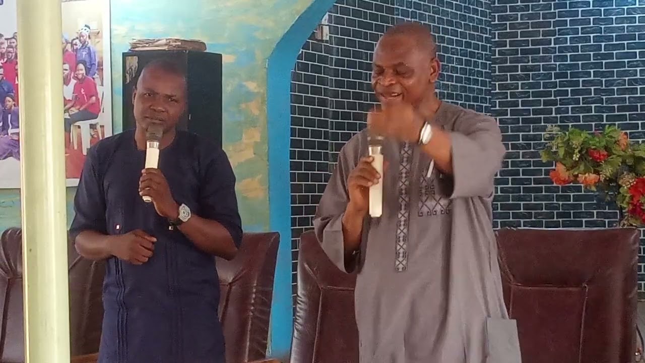 Preaching  of UMCA National President at UMCA Sahon-Rami District/ incoming and outgoing Leaders