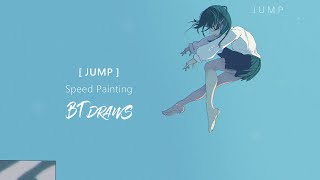 Jump - Speed Drawing & Speed Painting Illustration Creation