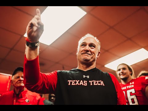 Texas Tech Football vs. Texas: Joey McGuire Postgame Speech | 2022