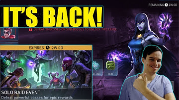 Advent Of Chaos Solo Raids Are Back Injustice 2 Mobile