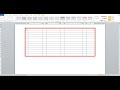 How to Draw Table in MS Word | MS Word Table Drawing Tutorial for Beginners In Punjabi