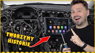 MONTUJE RADIO Z ANDROIDEM (SERIO XD) - MONTAŻ RADIA ISUDAR W BRAVO CYK FUCH