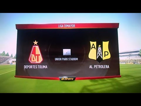 Tolima Vs Alianza Petrolera Fifa 17 Youtube