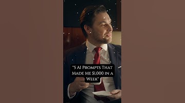5 AI Prompts That Made $1,000 in a Week