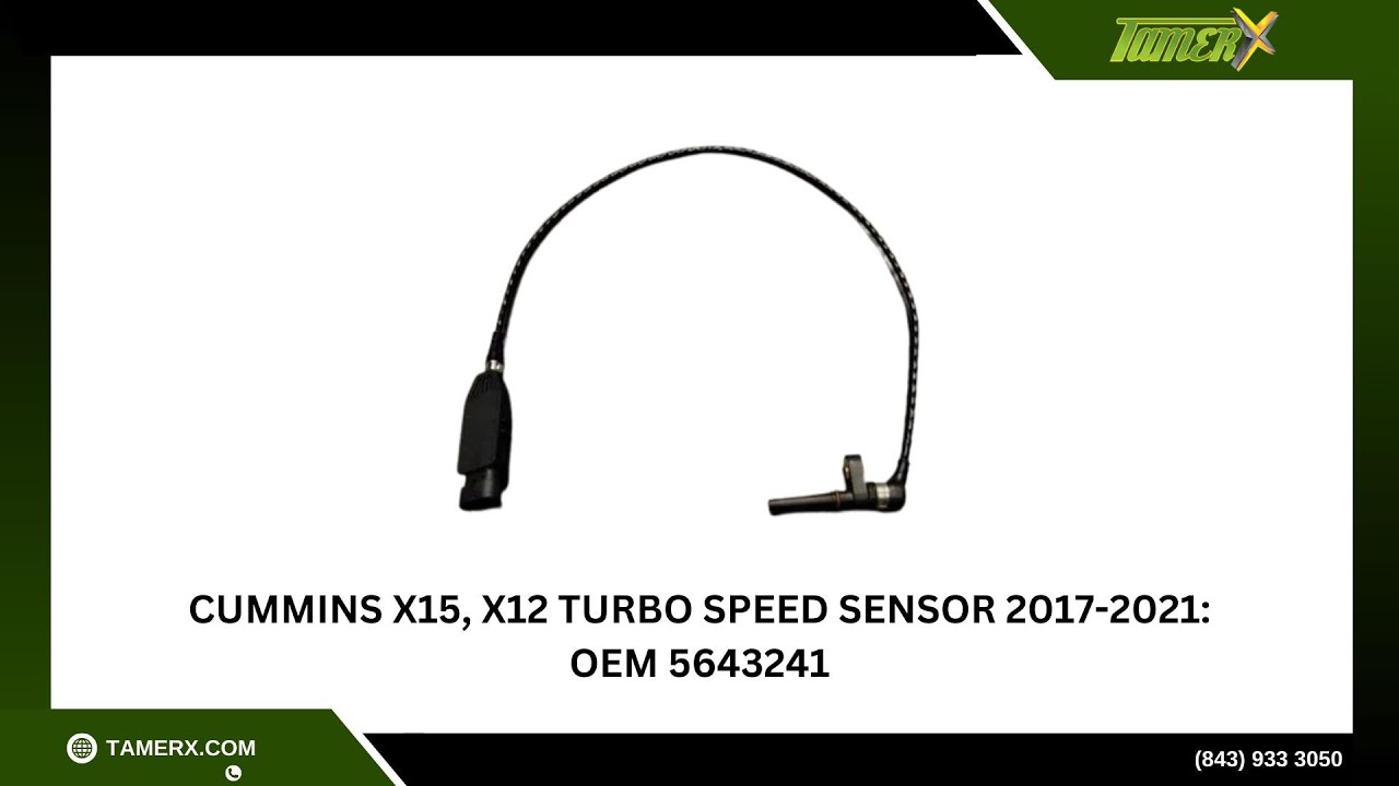 Cummins X15 X12 Turbo Speed Sensor | 2017-2021 | OEM 5643241