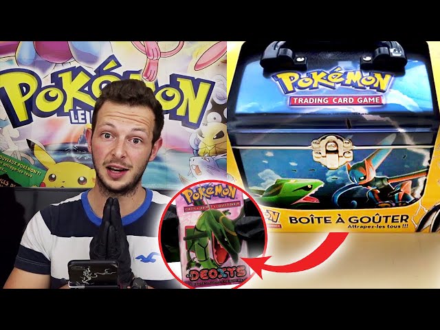 UNE PREMIERE SUR  ! OUVERTURE DE LA BOITE A GOUTER POKEMON DU BLOC  EX EN FRANCAIS ! 