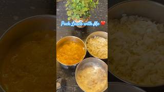 What I Packed for Lunch Today | Easy Tiffin Recipe #shorts