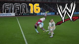 FIFA 16 Fails - With WWE Commentary #8