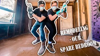 Remodeling our Spare Bedroom Pt. 1 by GARDNERTV 237 views 4 years ago 12 minutes, 48 seconds