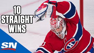 Carey Price Begins Season With 10 Straight Wins | This Day In Hockey History