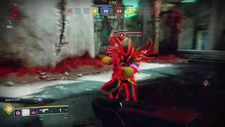 Destiny 2 lucky triple kill with voidwalker axion bolt grenade.