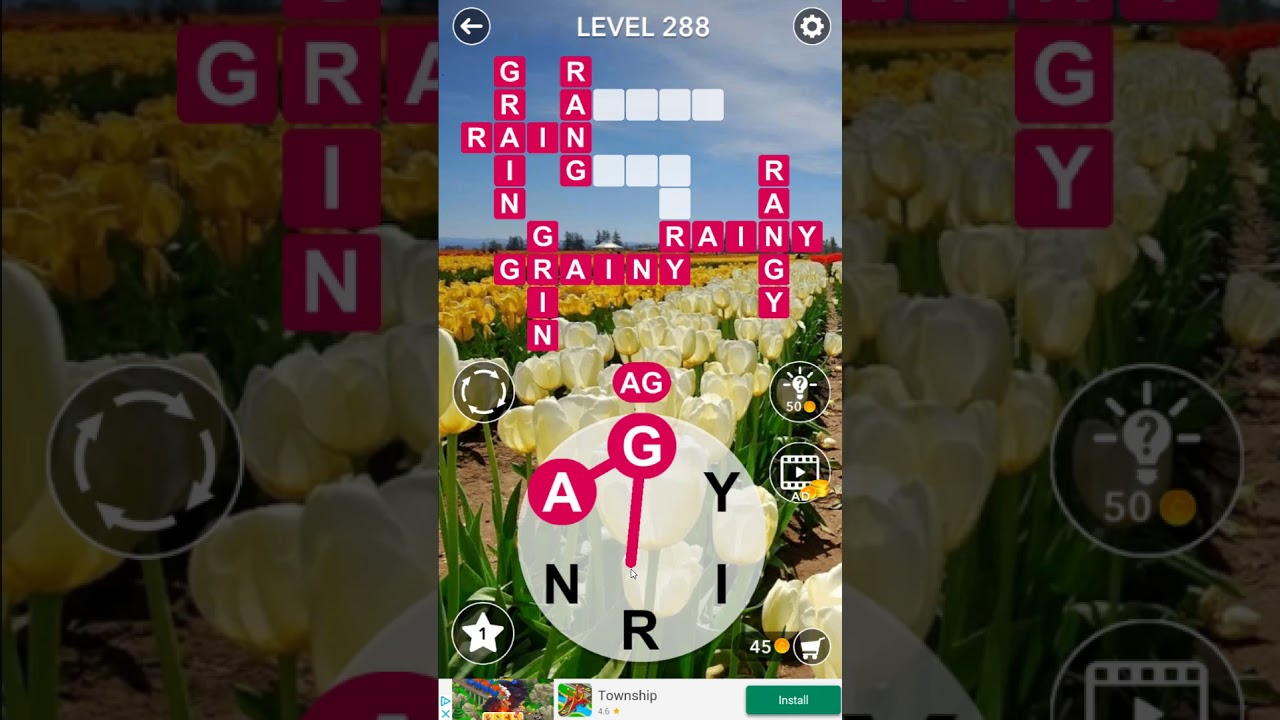 Word Crossword Search level 288