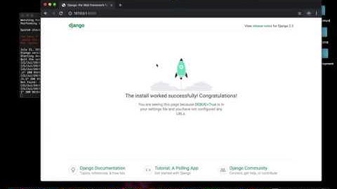 Django Web Development - Lets build a Portfolio website! (Setup Environment)
