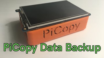 Raspberry Pi Data Backup Device (PiCopy)