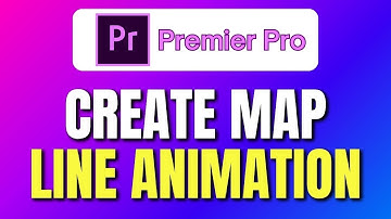 How To Create Map Line Animation In Premiere Pro | Step by Step Adobe Premier Pro Tutorial