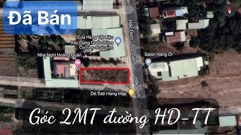 [ĐẤT TÓC TIÊN], Bán lô góc 2 mặt tiền đường Hắc Dịch - Tóc Tiên