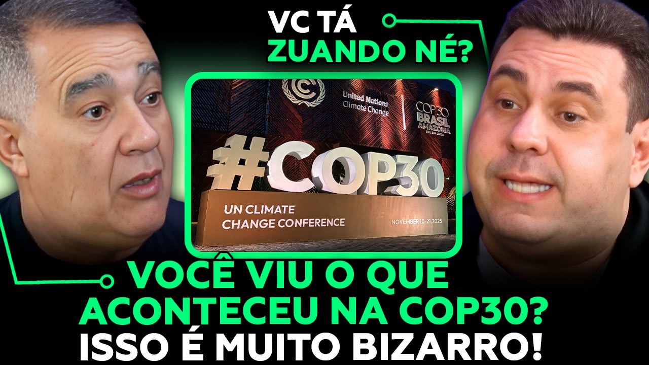 A VERDADE SUJA sobre a COP30 Com Sargento Castro e Eng Léo