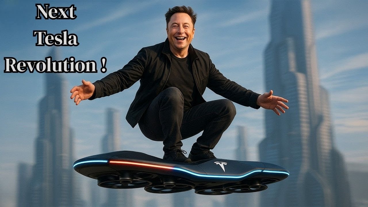 Tesla’s Hoverboard of the Future: Magnetic Levitation, AI, & Elon’s Next Mobility Revolution