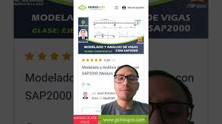 CURSO GRATUITO: MODELADO Y ANALISIS DE VIGAS CON SAP2000