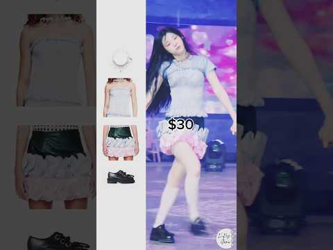 pricing ILLIT MAGNETIC horribly expensive outfits #kpop #illit #outfit #trending #fyp