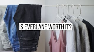 Is EVERLANE worth it An honest review of the Everlane basics I have in my closet